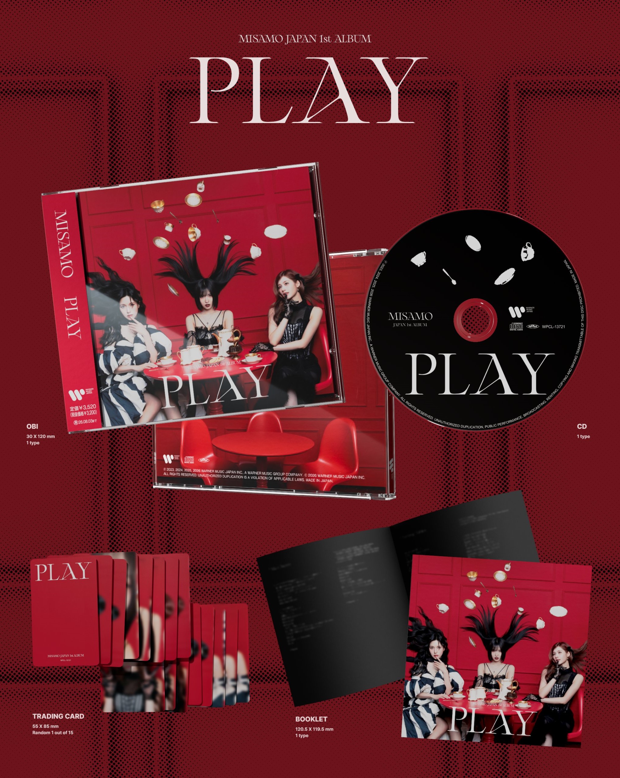 MISAMO (TWICE) - PLAY (Standard Edition) | Musica